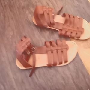 Brown sandals